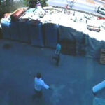 Otomobil hırsızları güvenlik kamerasına yakalandı 12