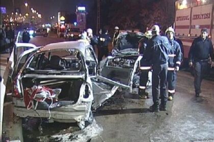 Aşırı hız ölüm getirdi 21