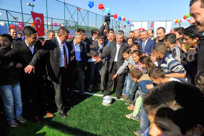 Rıza Çalımbay spor tesisleri törenle açıldı 11