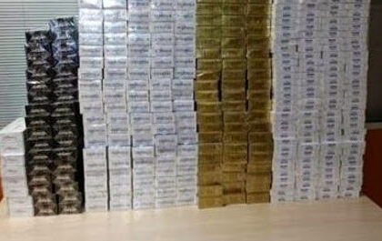 4 bin kutu kaçak sigara ele geçirildi 20