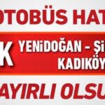 Yenidoğan'dan Marmaray'a: Yeni otobüs hattı hizmete girdi 12