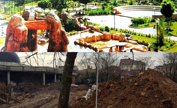 Halkın parkı komplekse dönüştürülüyor! 11