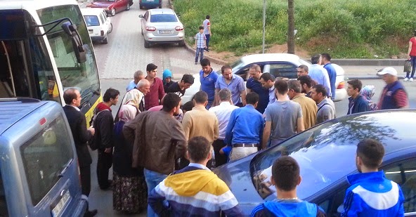 Karşıya geçmeye çalışırken İETT otobüsü çarptı 11