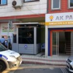 AKP Sancaktepe İlçe Başkanlığı'nda bomba alarmı! 12