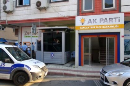 AKP Sancaktepe İlçe Başkanlığı'nda bomba alarmı! 25