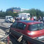 TEM kilit! Kızını uyarırken kaza yaptı 13