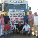 Muhtarlarımızdan Hopa'ya yardım eli 12