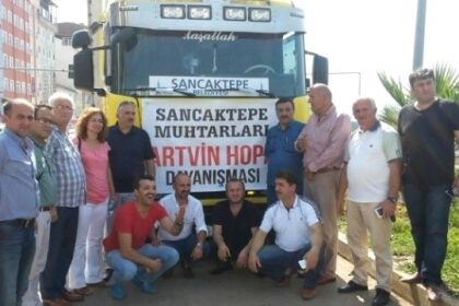 Muhtarlarımızdan Hopa'ya yardım eli 23