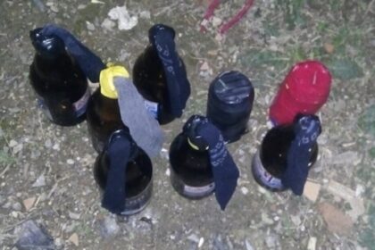 Kanalizasyon borusunda el yapımı bomba bulundu 28