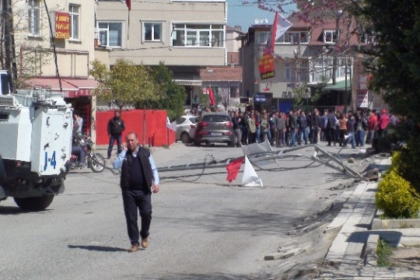 Sarıgazi de cenaze gerginliği! 18