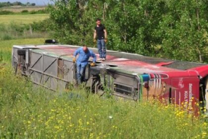 Şehitlik ziyaretinde otobüs faciası: 5 Ölü, 40 Yaralı 30