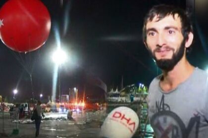 Dev balonu almak için saatlerce bekledi 25