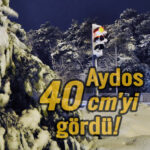 Yüksek kesimlerde kar kalınlığı 40 cm’yi geçti! 13