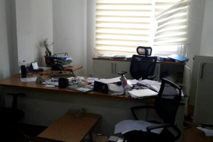 Kooperatif binasına giren şahıslar evrak çaldı! 26