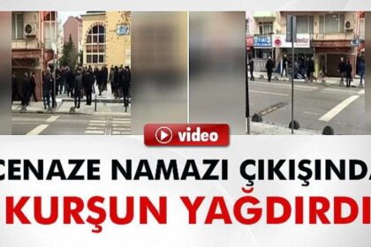 Cenaze namazı çıkışında kurşun yağdırmış! 21
