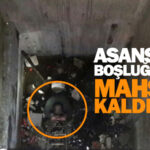 Asansör boşluğuna düşen adam mahsur kaldı 13