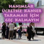 Kanser tarama tırları Sancaktepe’de 12