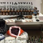 Sahte içki tacirinin Yenidoğan’daki imalathanesine baskın! 12