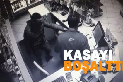 Bıçaklı soyguncu 1000 lirayı alıp kaçtı! 27