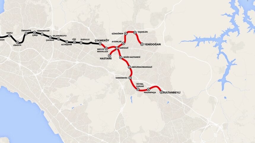 Metro kazıları başladı, bir çok yol trafiğe kapatılıyor 11