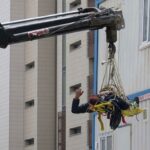 Vinç konteynerin üzerine düştü: 1 işçi yaralı 13