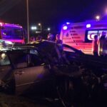 Bariyere saplanan otomobilde feci son: Anne ve bebeği öldü 13