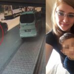 Oğlunu kurtarmak isterken metrelerce sürüklendi 12