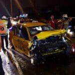 TEM'de kaza: Taksi şoförü hayatını kaybetti 12