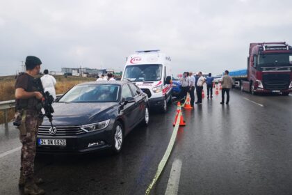 Otoyol ortasında cinayet! Başından vurulan kadın hayatını kaybetti! 40