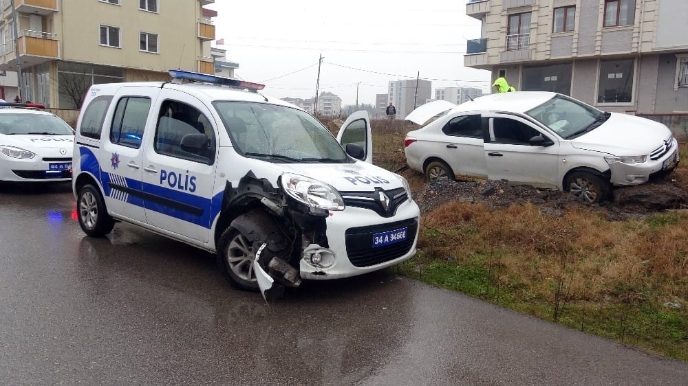 Kaçmaya çalışan hırsızlık şüphelisi aile yakalandı 7
