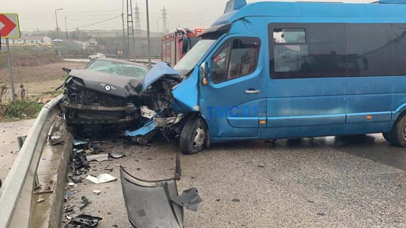 Feci kaza: 1'i ağır 12 yaralı! 11 Feci kaza: 1'i ağır 12 yaralı! 11