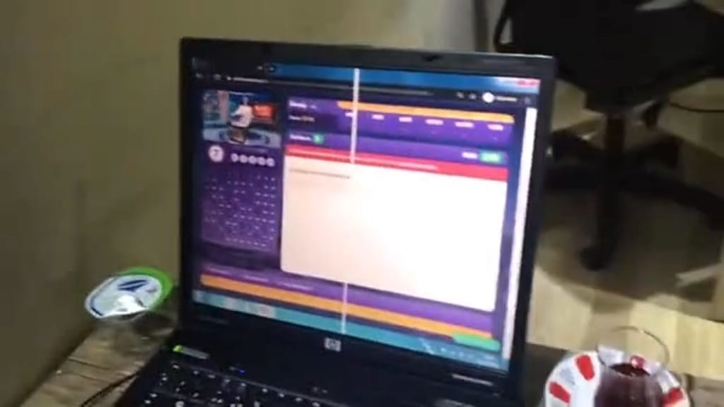 Mührü kırıp sanal kumar oynadılar 7