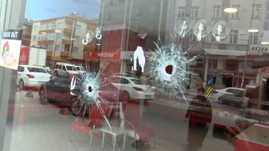 Sokağa çıkma yasağında dükkan kurşunladılar! 11 Sokağa çıkma yasağında dükkan kurşunladılar! 11