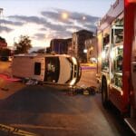 Korkunç kazada emniyet kemeri detayı... 13