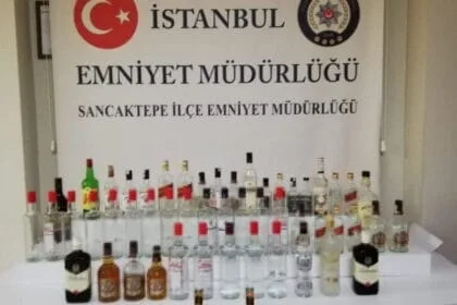 Çekmeköy'de üretip, Sancaktepe'de satıyorlardı. Serbest bırakıldılar! 20 sancaktepede sahte alkol baskini