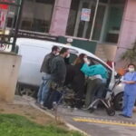 Araçtan inemedi, hastane kapısında doğum yaptı! 12