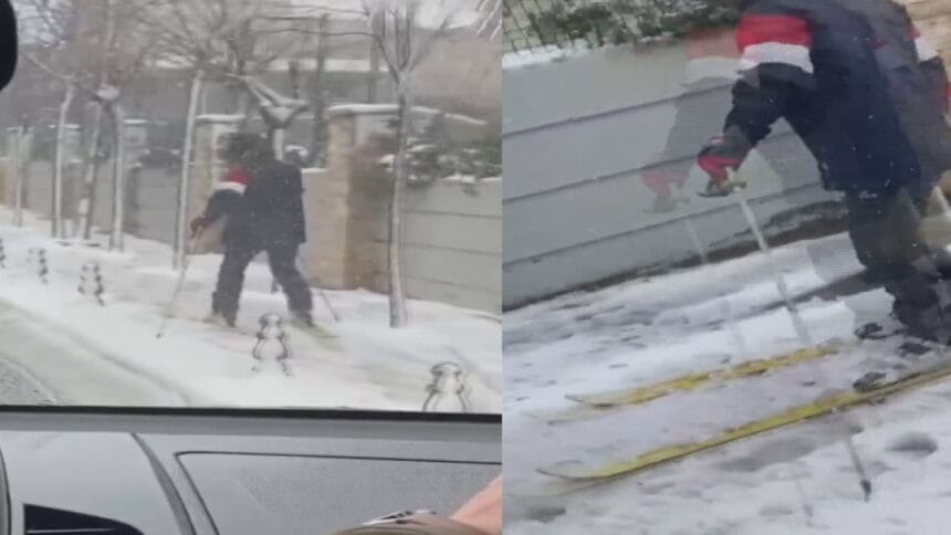 Samandıra’da ilginç görüntüler: Dayı Uludağ’mı burası? 13