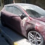 Husumetlisinin aracını benzin döküp yaktı 12