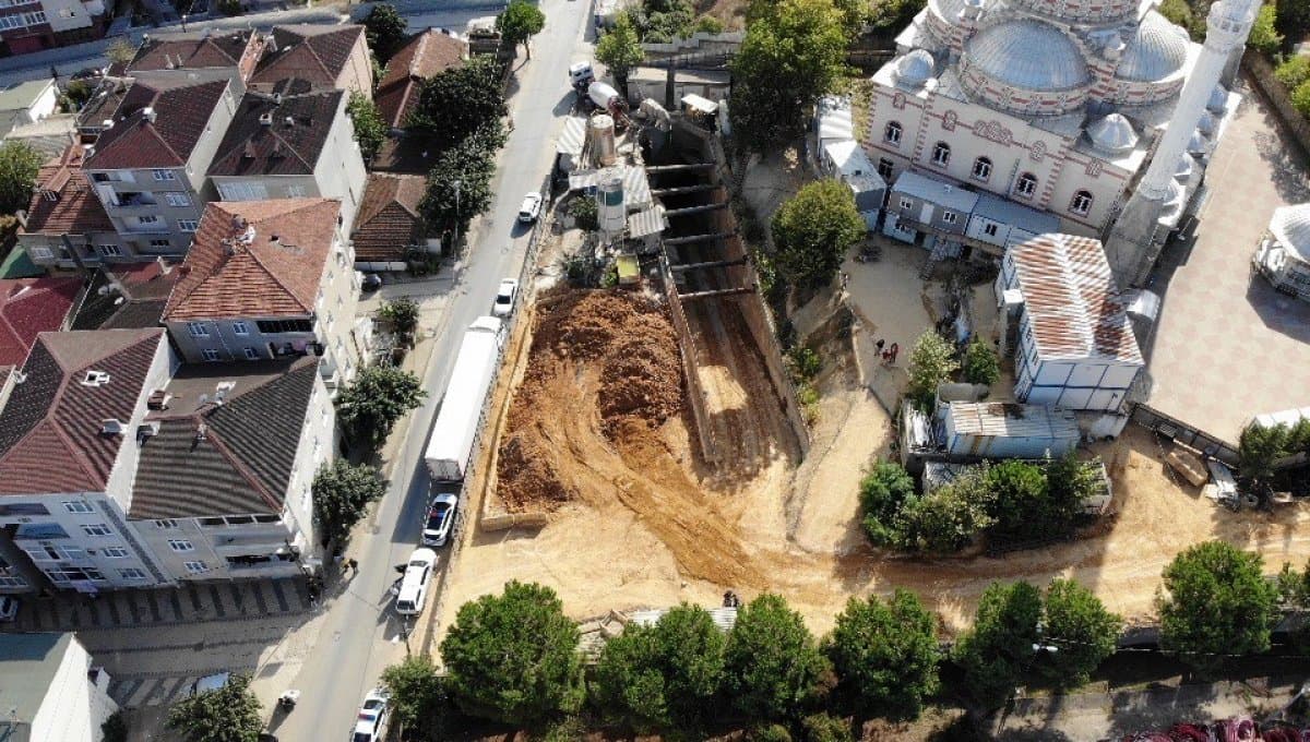 Samandıra Veysel Karani Metro inşaatında göçük! 7
