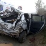 Paşaköy'de sis kazası: 10 takla attı! 13