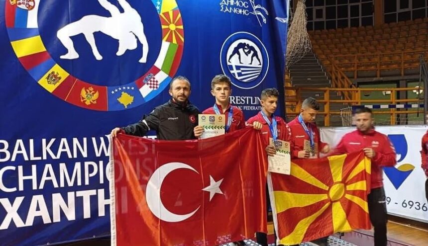 Umut Taha Uslu 57 kiloda Balkan Şampiyonu oldu 11