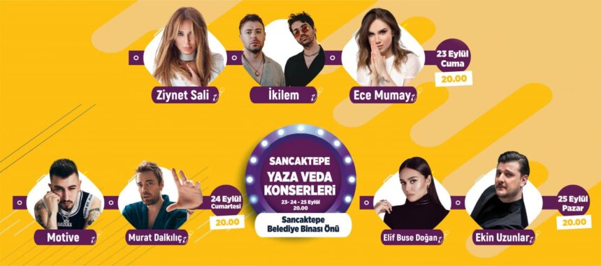 3 gün sürecek 'Yaza Veda Konserleri' başladı 11