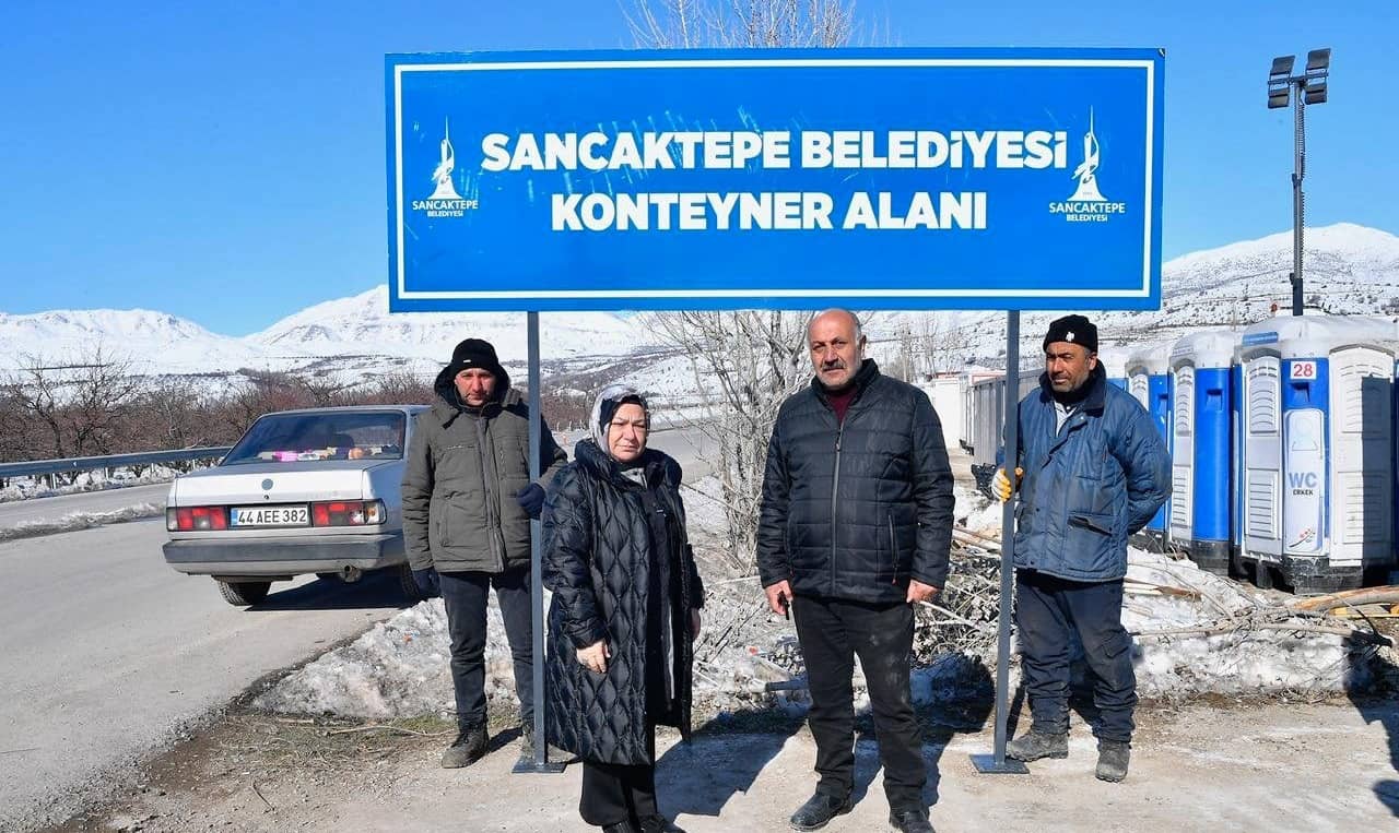 Sancaktepe Belediyesi Malatya'da konteyner kent kuracak 7