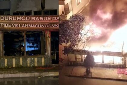 Yenidoğan'da restoran yangını 42