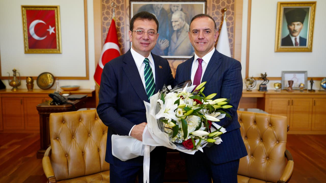 İmamoğlu’ndan Yeğin’e tebrik ziyareti 9