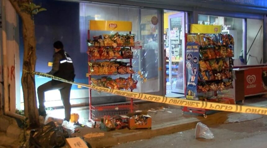 Sarıgazi'de tekel bayisine silahlı saldırı 11