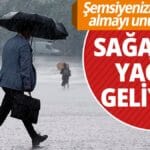 Şiddetli yağmur geliyor: AKOM ve valilikten uyarı 13