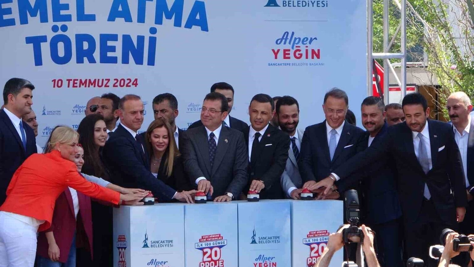 Sancaktepe'de 100 günde 20 proje hayata geçirilecek 11