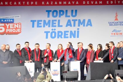 Sancaktepe'de 15 yeni projenin temel atma töreni düzenlendi 44