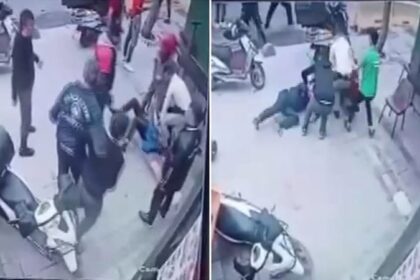 Zabıta ve pazarcılar arasında yer kavgası çıktı 32